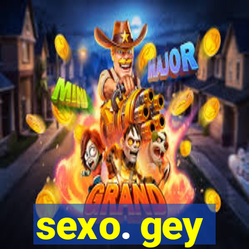 sexo. gey